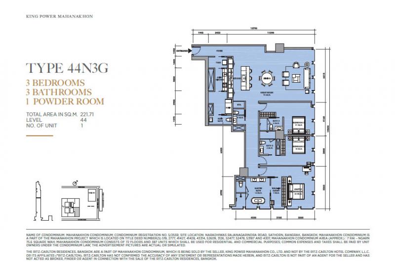 The Ritz-Carlton Residences, Bangkok For Sale, ขาย เดอะ ริซท์-คาร์ลตัน เรสซิเดนเซส แอท มหานคร