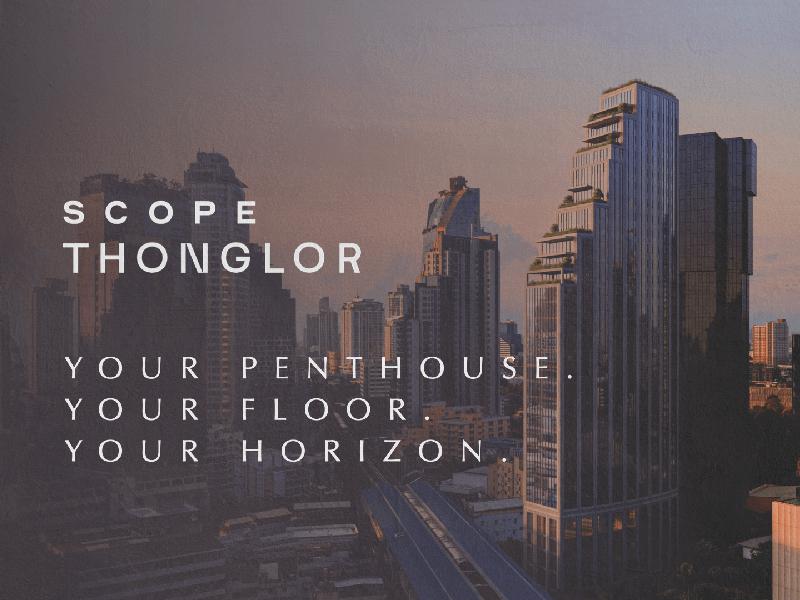 Scope Thonglor For Sale, ขาย สโคป ทองหล่อ เพนท์เฮาส์